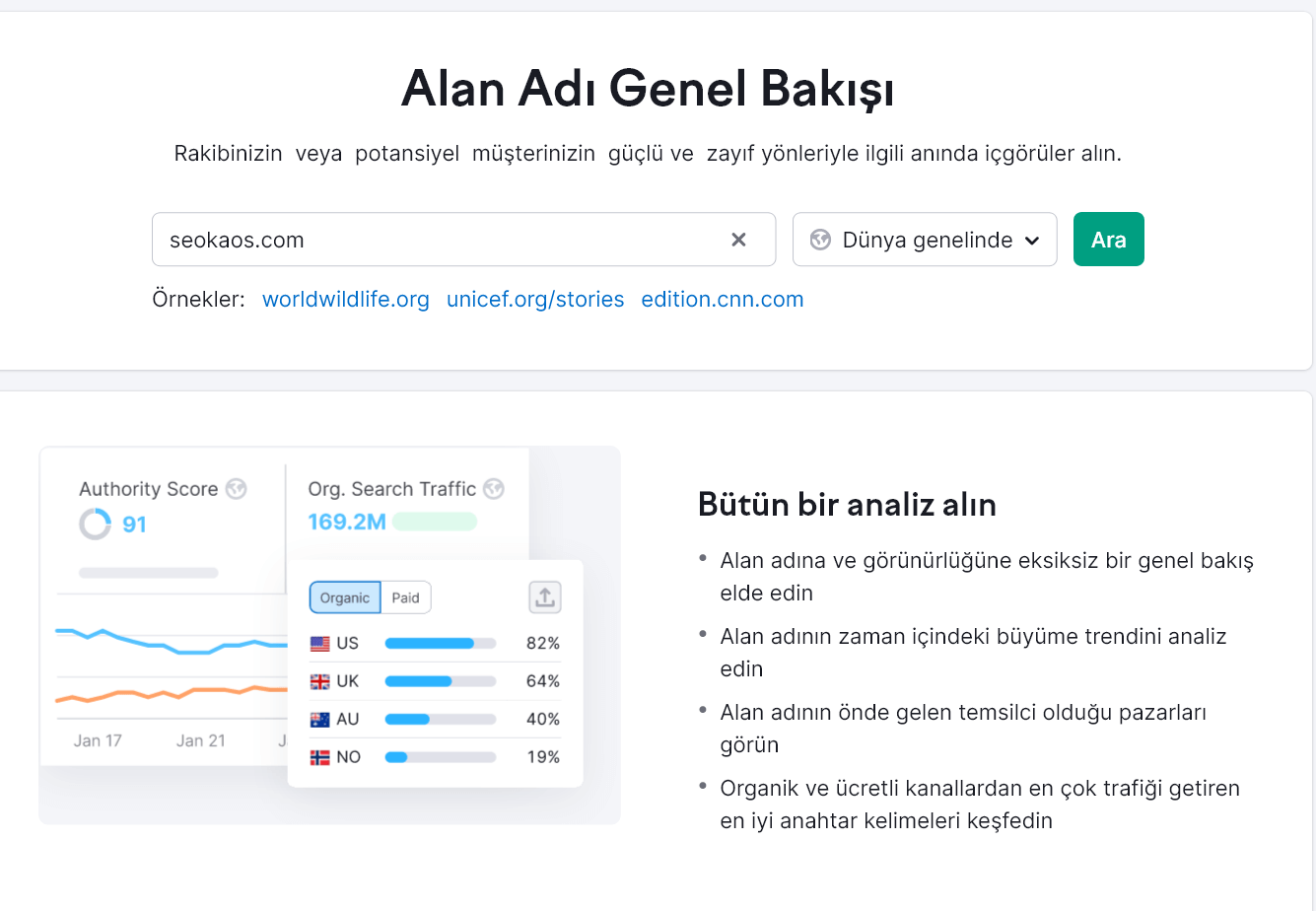 Semrush ile Rakip Analizi Nasıl Yapılır?